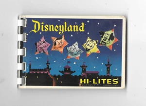 Lot Vintage Disneyland Hi-Lites Souvenirbuch & 14 Postkarten & Souvenirbuch - Bild 1 von 12
