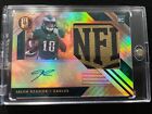 Jalen Reagor 2020 gold standard 1/1 on card auto NFL shield patch 