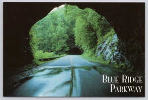 Blue Ridge Parkway One of 26 Tunnels with 25 located in North Carolina Postcard - Picture 1 of 2