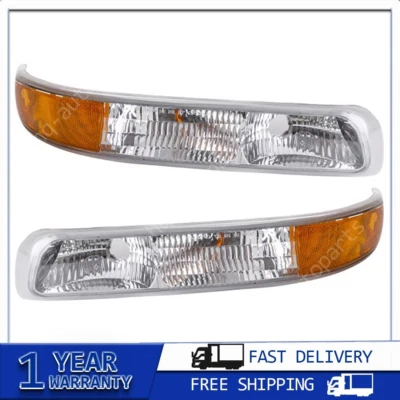 For 2001~2006 Chevrolet Tahoe 2x Left Right TYC Parking / Side Marker Light - Image 1 of 4