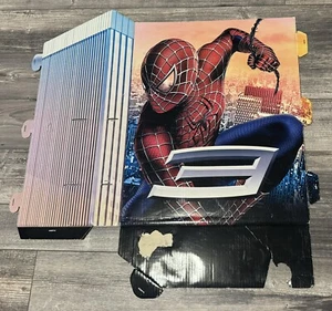 2007 Spider-Man 3 Movie Marvel Cardboard Cutout Advertising Store Display - Picture 1 of 6