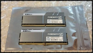 G.Skill Trident Z RGB 16GB (2x8GB) DDR4 4000 Desktop Memory F4-4000C14D-16GTZR - Picture 1 of 3