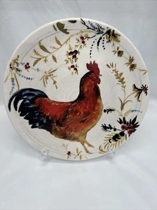 Williams Sonoma Rooster Francais Marc Lacaze 10" Plate 2008 - Picture 1 of 11