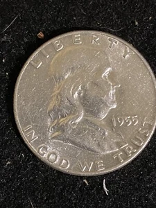 1955 Franklin Half Dollar "Bugs Bunny" FS-401 Nice looking circulated coin - Picture 1 of 10