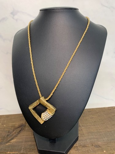 SAINT LAURENT (YSL) Collana Yves Saint Laurent YSL Logo Oro Accessori Donna 25 5cm