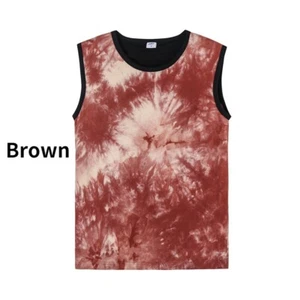 Lesbian Tomboy FTM Chest Breast Binder Buckle Tie Dye Vest Tank Undershirt Slim - Picture 1 of 15