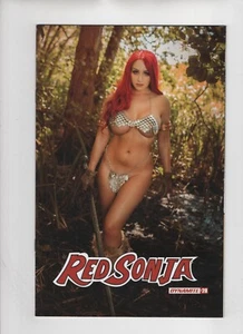 Red Sonja Issue #28 Comic Book. Volume 5. Cosplay Photo Cover E. Dynamite 2021 - Picture 1 of 2