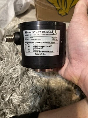 Photocraft Tri-tronics Encoder Model HRLM10-P64AJ/8-30 M131 (B18) - Image 1 of 4