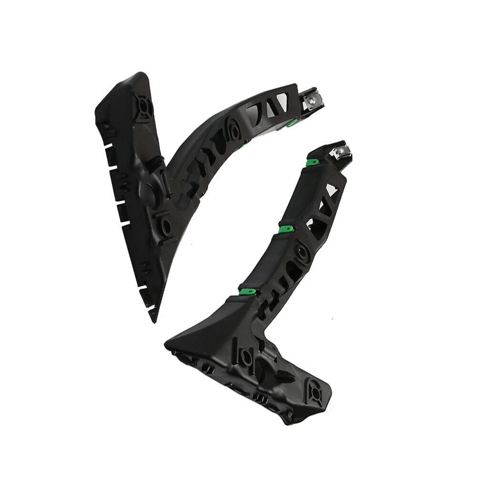 For 2009 -2011 JAGUAR XF Front Left & Right Side Bumper Mount Bracket Black - Imagem 1 de 4
