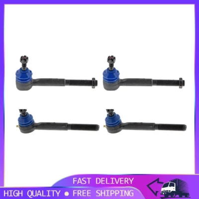 4x Extremo de varilla de amarre de dirección exterior interior delantero Mevotech para Chevrolet C1500 1988-1999 Foto 1 de 4