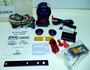 Set Alarme Électrique 7413PIK1 Pour Microcar Ligier-Gemini Nova 162 Ambre - Picture 1 of 1
