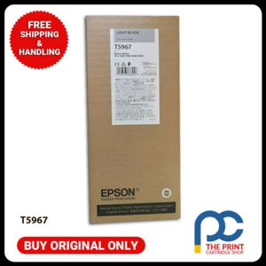 New & Original EPSON T5967 Light Black Ink 350ml for Stylus7890/7900/9890/9900 - Picture 1 of 1