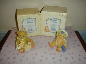 Cherished Teddies Lily 97 & Veronica 98 Spring Catalog Exclusive - Picture 1 of 10