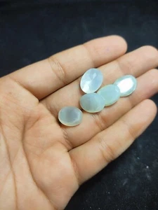 White Moonstone Oval Cut Faceted Gemstone - Eye-Clean Moonstone - Picture 1 of 5