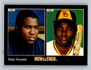1993 Pinnacle Tony Gwynn Then & Now Base #289 San Diego Padres