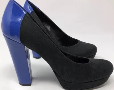 Vestido para mujer Kensie Girl Harleen azul plataforma bloqueadora fiesta tacón alto 8,5 M Foto 1 de 4