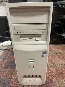 Vintage Compaq DeskPro EN Pentium III 600MHz 128MB RAM - Boots to BIOS - Picture 1 of 10