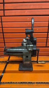 Vintage Landis 5 in 1 Material Hand Crank Cutting Machine Shoe Repair Cobbler - Picture 1 of 10
