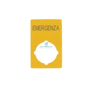 Eaton 216474 m22-xzk-i99 Label Stop Emergenza 33x50 I - Picture 1 of 1