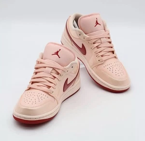 HF3174-600 Nike Women's Air Jordan 1 Low Valentine's Day (Women's) Size 11 - Picture 1 of 5