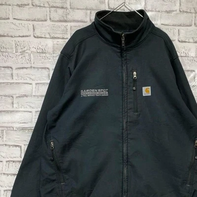 Carhartt Outdoor Mountain Parka Negro Talla L 1104 Hombres con estilo de Japón - Imagen 1 de 4