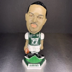 Kris Jenkins New York Jets Bobblehead Knuckleheads NFL Fútbol Sin Caja - Imagen 1 de 8
