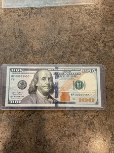 2013 $100 Bill Star Low Number Fancy Serial Number Crisp  - Picture 1 of 4