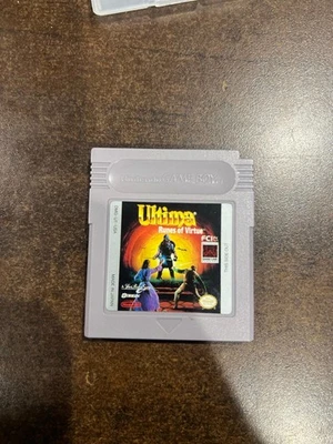 Ultima Runes of Virtue com Manual para Nintendo Gameboy - FRETE GRÁTIS!! - Imagem 1 de 4