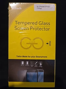 JETech Tempered Glass Screen Protector for iPhone 8 or 7 - Picture 1 of 3