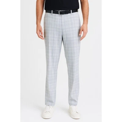 Calça de golfe Nike golfe branca cinza xadrez leve atlética tamanho 34 x 32 - Imagem 1 de 4