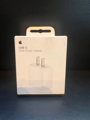 Apple A2305 USB-C 20W Power Adapter Wall Charger - White - Image 1 of 2
