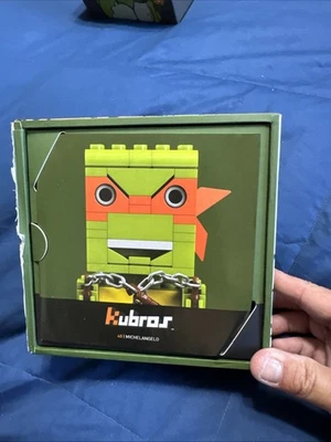 Ninja Turtles MEGA BLOKS Kubros SDCC 2016 Exclusive  40 Michelangelo Only - Image 1 of 4