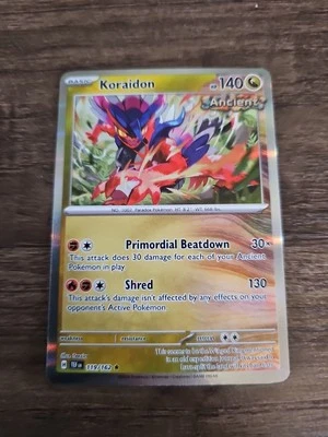 Koraidon 119/162 Sv05: Temporal Forces Holo - Image 1 of 2