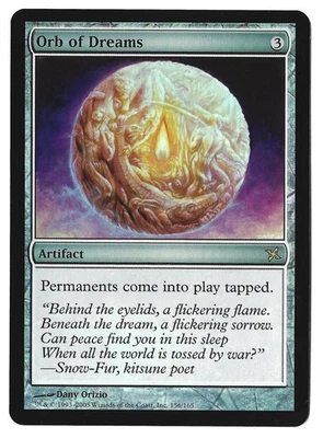 Orb of Dreams - [Foil]	Betrayers of Kamigawa LP - Image 1 of 2
