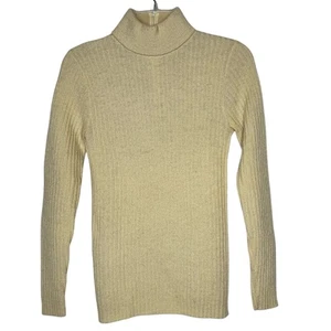 Vintage Young Pendleton Women’s Pure Virgin Wool Turtleneck Indie Granola Girl - Picture 1 of 3