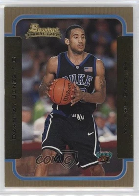 2003-04 Bowman Rookies & Stars Rookies Gold Dahntay Jones #115 RC - Image 1 of 2