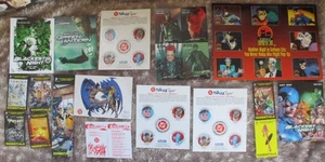 17 DC Comics PROMOS Adventures of Batman & Robin BATMAN FOREVER uncut card sheet - Bild 1 von 4