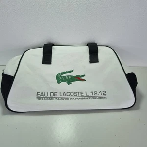 Borsa Lacoste tote EAU DE L.12.12 bianca palestra viaggio spiaggia borsone borsa sportiva - Foto 1 di 17