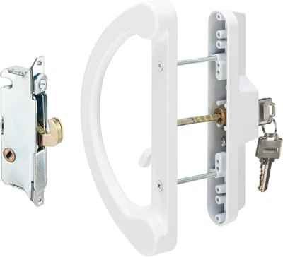 Sliding Glass Door Handle with Mortise Lock and Key Cylinder,Patio Door Lock wit - Image 1 of 4