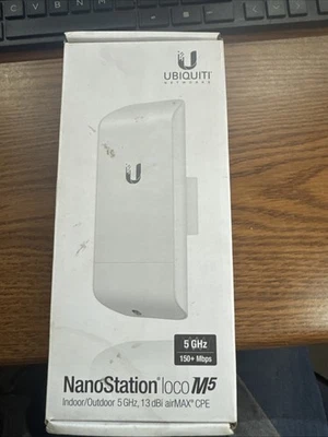 Ubiquiti Loco M5 Wireless Access Point airMAX NanoStation Loco M - BRAND NEW 7 - Image 1 of 4