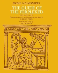 The Guide of the Perplexed, Volume 1 by Moses Maimonides (English) Paperback Boo - Bild 1 von 1