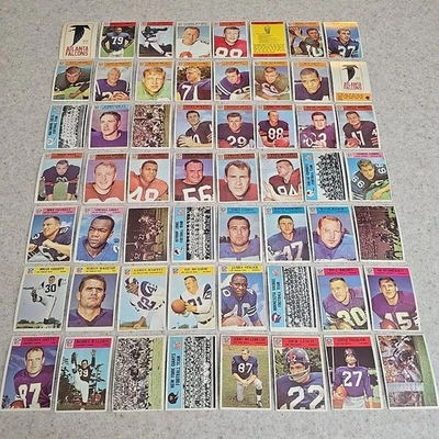1966 Philadelphia Football Single Cards Your Choice  - Image 1 of 4