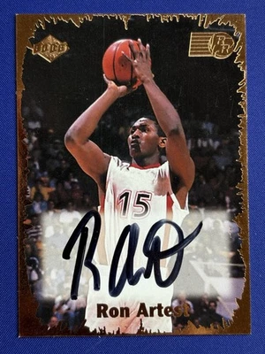 1999 Rookie Rage Pro Edge Signatures — Ron Artest (St. Johns) — Rookie Auto 🔥🔥 - Image 1 of 4