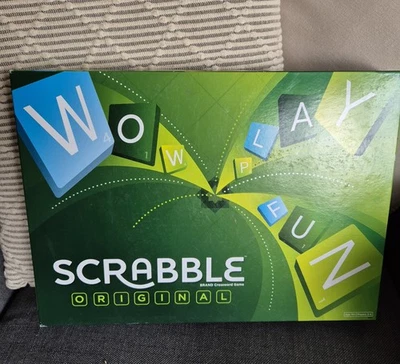 Scrabble Original Board Game 2012 Mattel Games, Complete. - Image 1 of 4