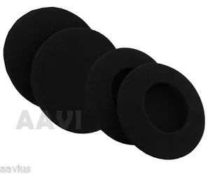 64MM Replacement Foam Pad Ear Cushion Sponge Cover For 2.5" Headphones 1-Pair - Picture 1 of 2