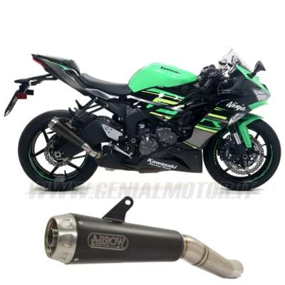 Pot D'Echappement Arrow App Pro-Race N F aci Inox KAWASAKI ZX-6R 636 2019 > 2020 - Photo 1/3