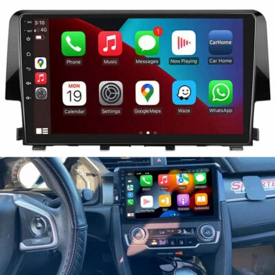 2+64G Für Honda Civic 2016-2021 Android 13 Autoradio Radio Carplay GPS Navi WIFI - Bild 1 von 4