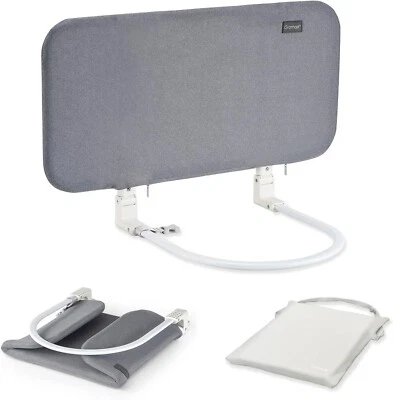 Rieles de cama para niños pequeños Gromast, riel de cama plegable para niños pequeños, protector de cama de bebé de viaje Foto 1 de 4