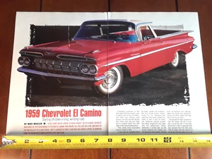 1959 CHEVROLET EL CAMINO ORIGINAL 2005 ARTICLE - Picture 1 of 2