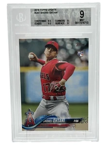 2018 Topps Update SHOHEI OHTANI Rookie US1 BGS Mint LA Dodgers - Picture 1 of 2